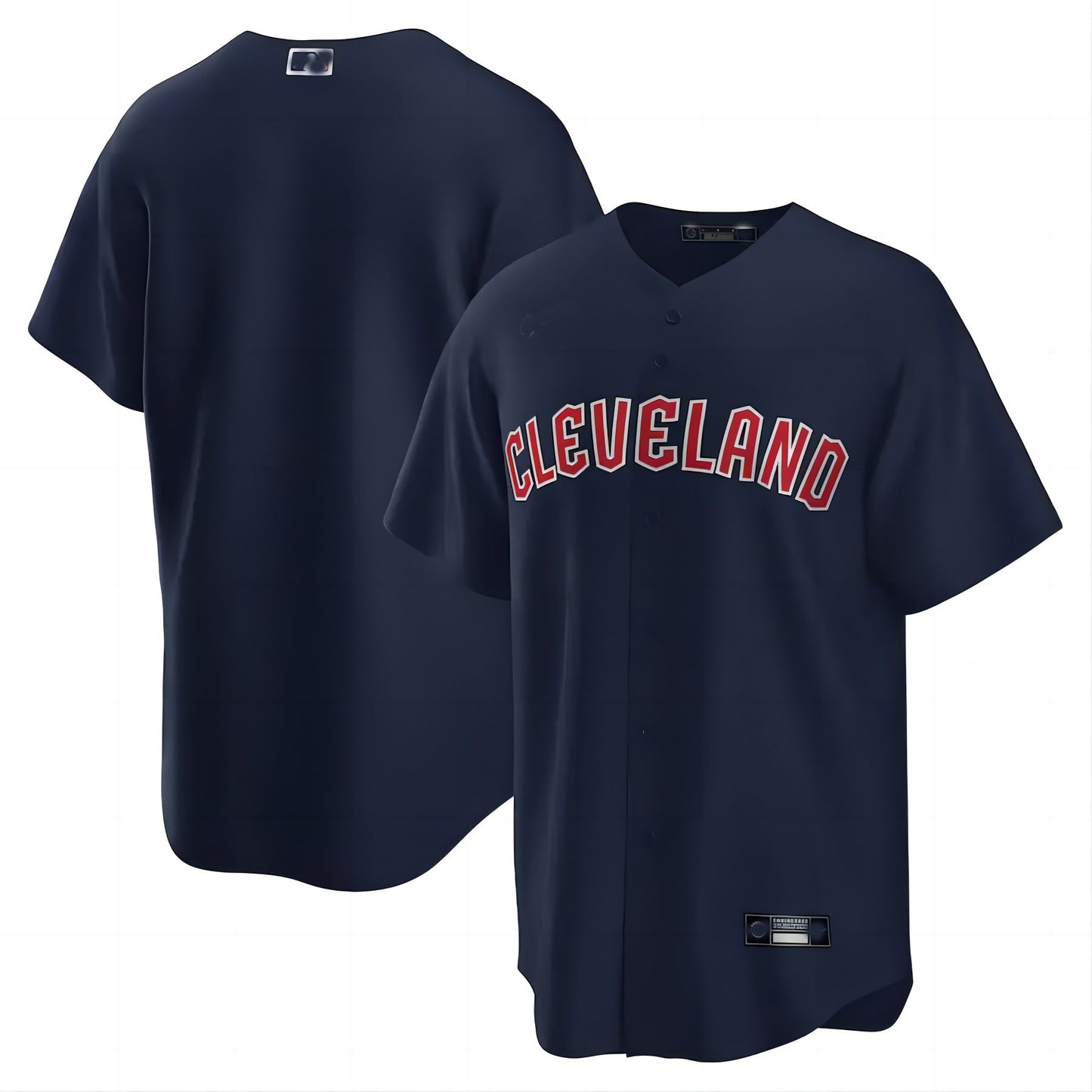 Cleveland Guardians Navy Alternate Replica Jersey Baseball Jerseys