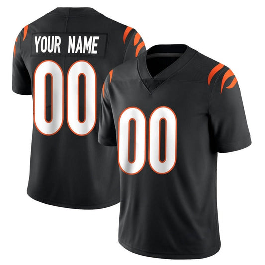 Custom C.Bengals Black Limited Football Jerseys 2022 Super Bowl LVI