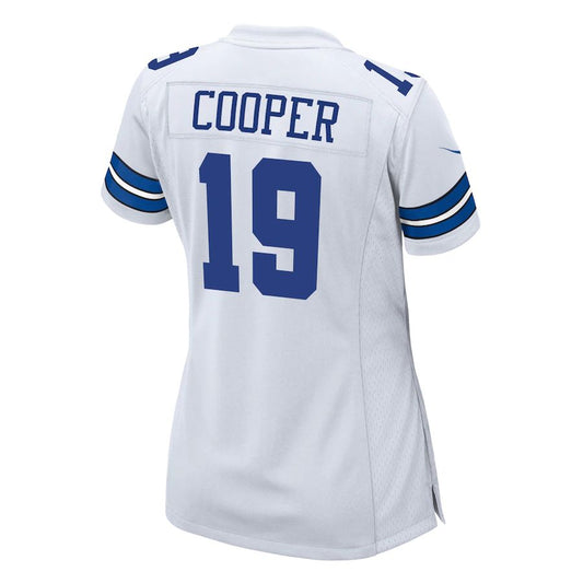 D.Cowboys #19 Amari Cooper White Team Game Jersey Stitched American Football Jerseys