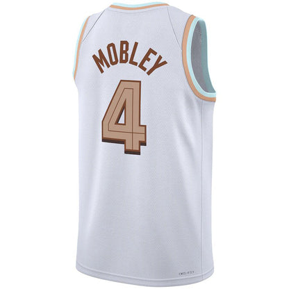 C.Cavaliers #4 Evan Mobley Unisex 2022-23 Swingman Jersey White  Association Edition Stitched American Basketball Jersey