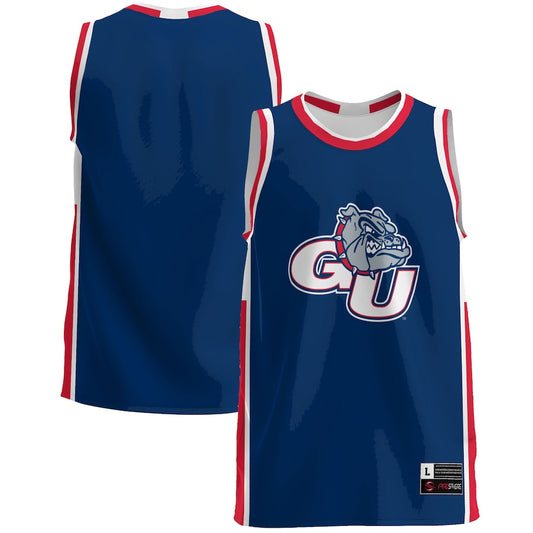 Gonzaga Bulldogs Basketball Jersey Navy Stitched American College Jerseys