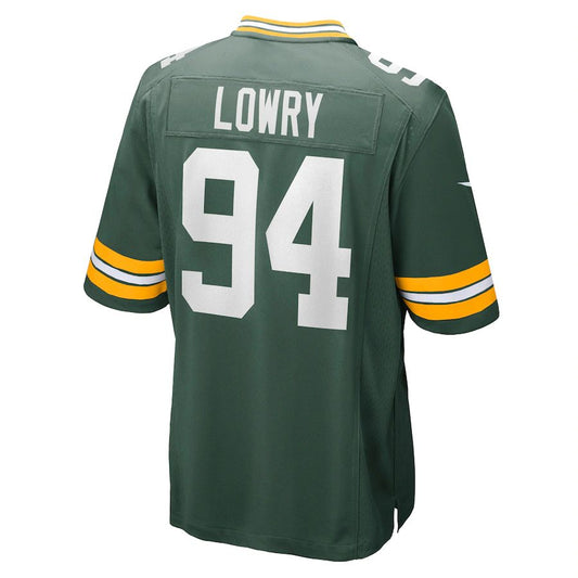 GB.Packers #94 Dean Lowry Green Game Jersey Stitched American Football Jerseys