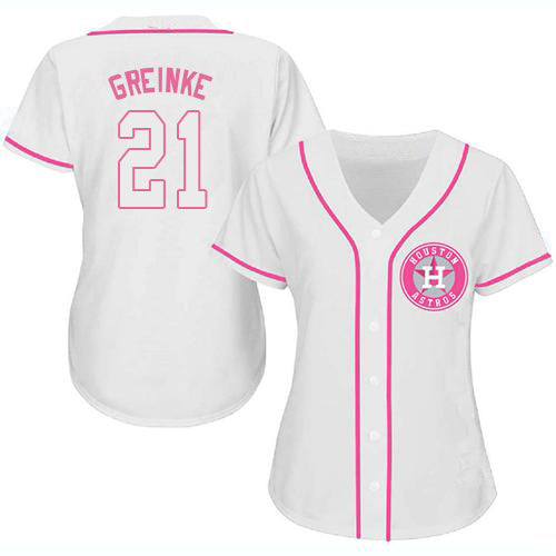 Baseball Jersey Houston Astros Zack Greinke White Fashion Stitched Jerseys