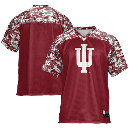 IN. Hoosiers Football Jersey  Crimson Stitched American College Jerseys