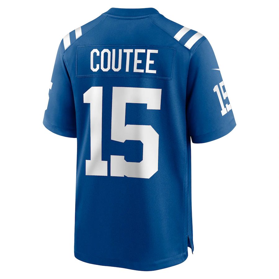 IN.Colts #15 Keke Coutee Royal Game Jersey Stitched American Football Jerseys