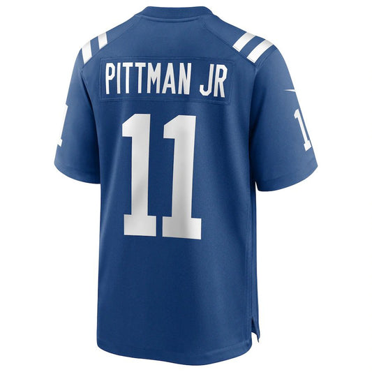 IN.Colts #11 Michael Pittman Jr. Royal Player Game Jersey Stitched American Football Jerseys