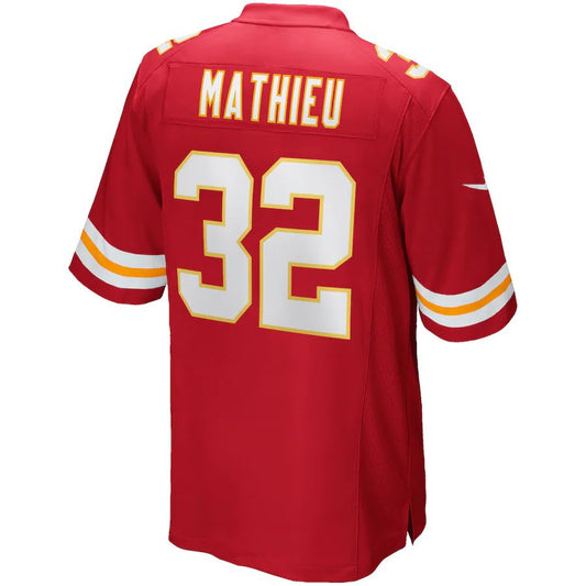 KC.Chiefs #32 Tyrann Mathieu Red Game Player Jersey Stitched American Football Jerseys