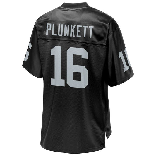 LV. Raiders #16 Jim Plunkett  Pro Line Black Retired Team Player Jersey Stitched American Football Jerseys