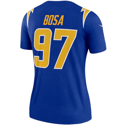 LA.Chargers #97 Joey Bosa  Royal 2nd Alternate Legend Jersey Stitched American Football Jerseys