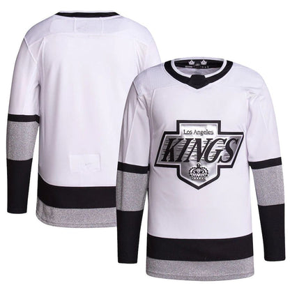 LA.Kings 2021-22 Alternate Primegreen Authentic Pro Jersey  White Stitched American Hockey Jerseys