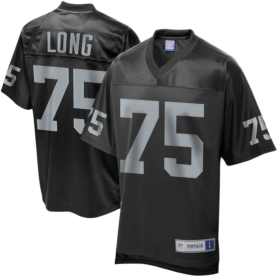 LV. Raiders #75 Howie Long Pro Line  Retired Player Jersey Stitched American Football Jerseys