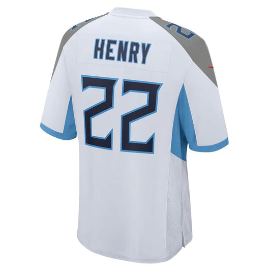 T.Titans #22 Derrick Henry White Player Game Jersey Stitched American Football Jerseys