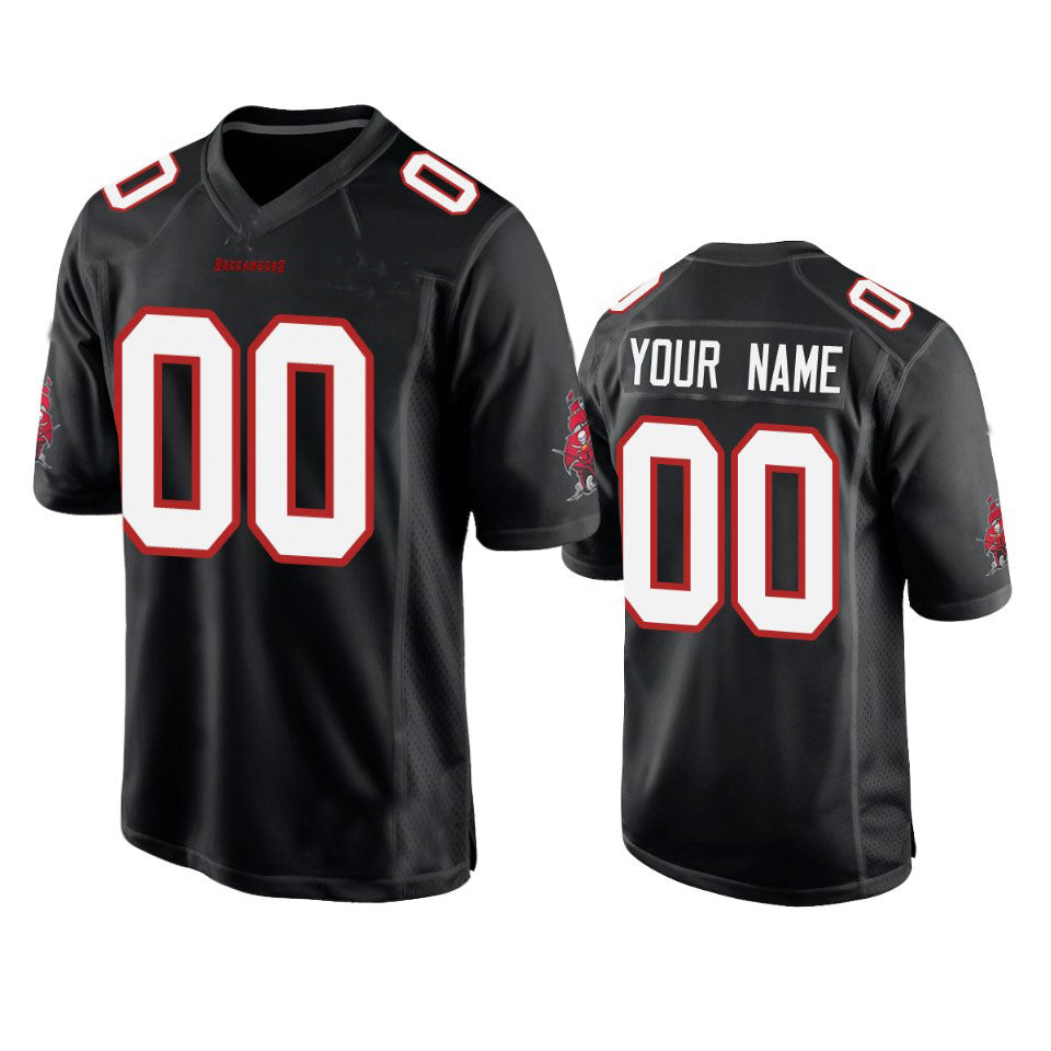 Custom TB.Buccaneers Football Jerseys American Design Your Own Practice Mesh Name and Number