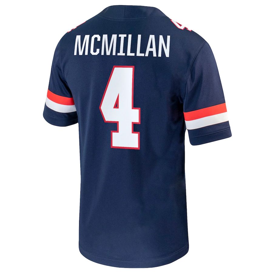 A.Wildcats #4 Tetairoa McMillan NIL Replica Football Jersey Navy Stitched American College Jerseys