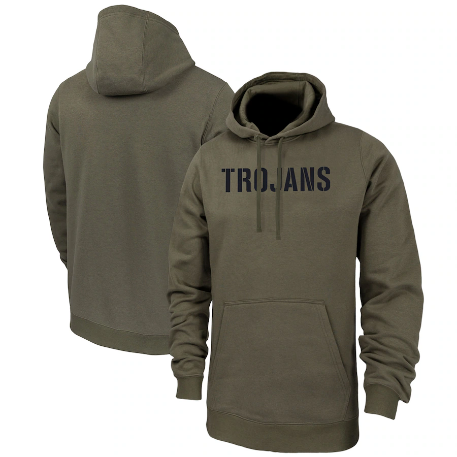 Trojans 2024 Salute To Service Club Pullover Hoodie Cheap sale Birthday and Christmas gifts Stitched American Football Jerseys