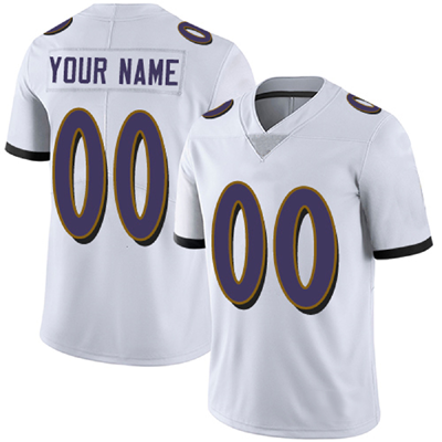 Custom B.Raven Jersey 2022 Stitched American Football Jerseys